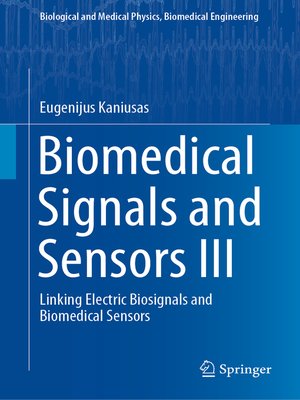 cover image of Biomedical Signals and Sensors III
